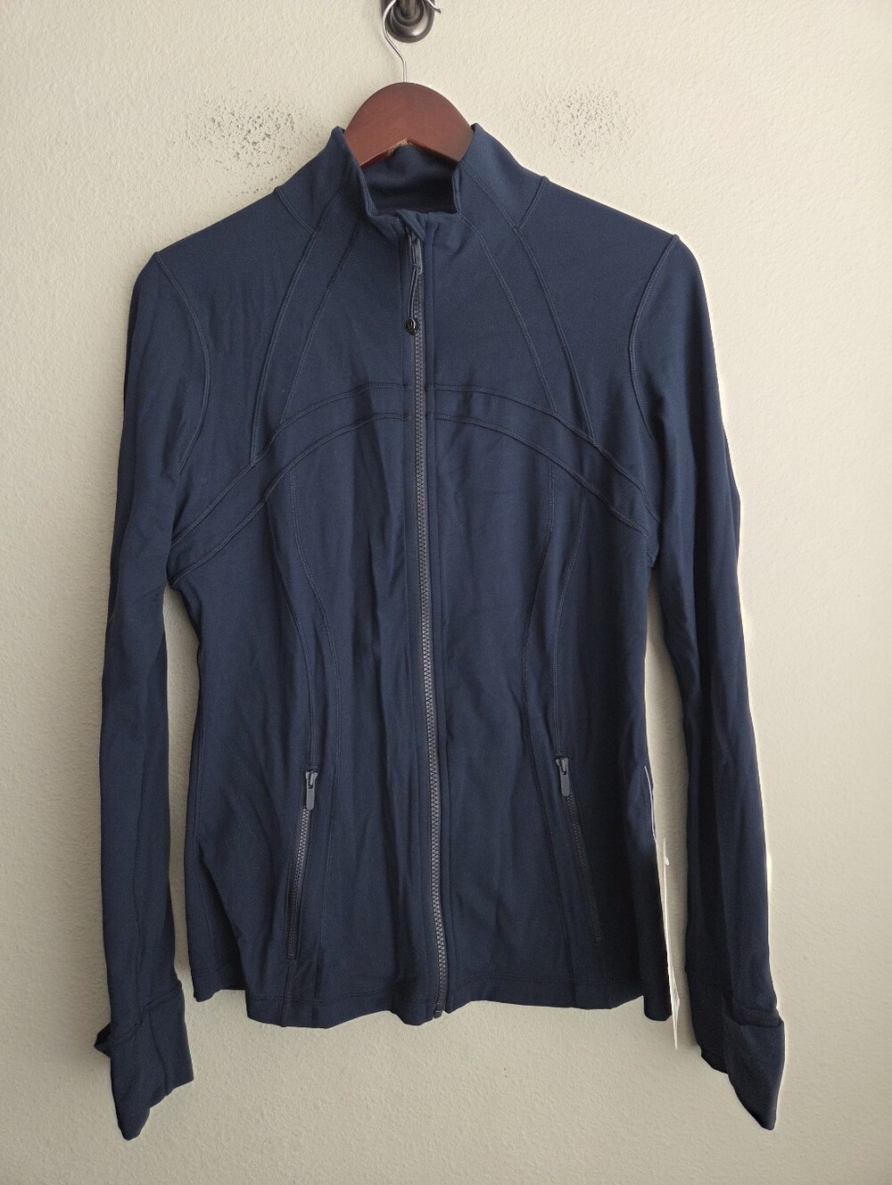 Lululemon Define Jacket Nulu in True Navy size 12 NWT - Picture 5 of 9